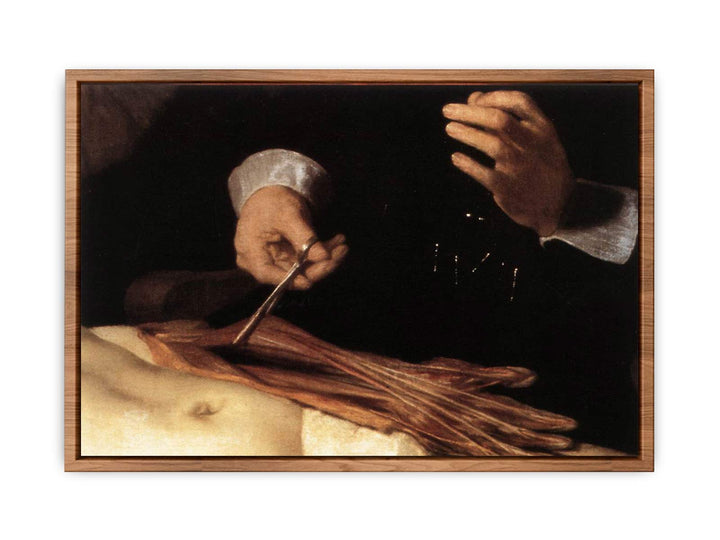 The Anatomy Lecture of Dr. Nicolaes Tulp (detail) 1632
 Painting