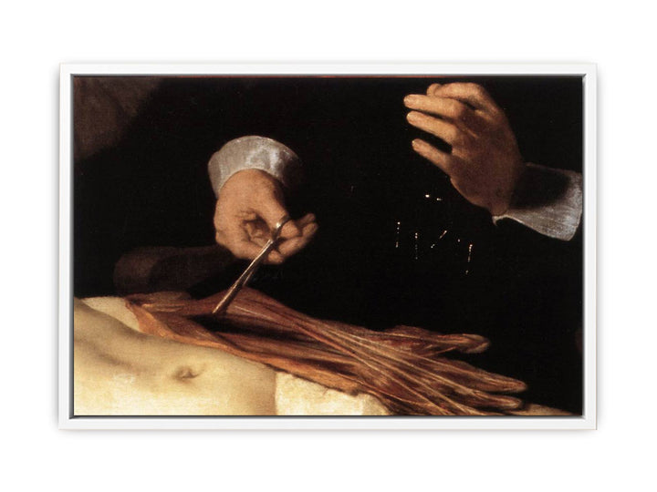 The Anatomy Lecture of Dr. Nicolaes Tulp (detail) 1632
 Painting