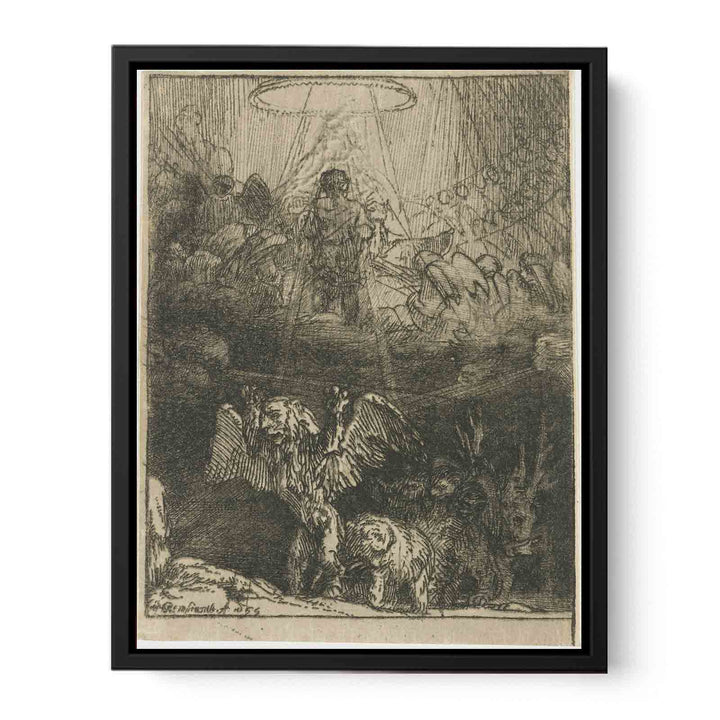 Daniel's Vision of the Four Beasts, from Four Illustrations to a Spanish Book Painting