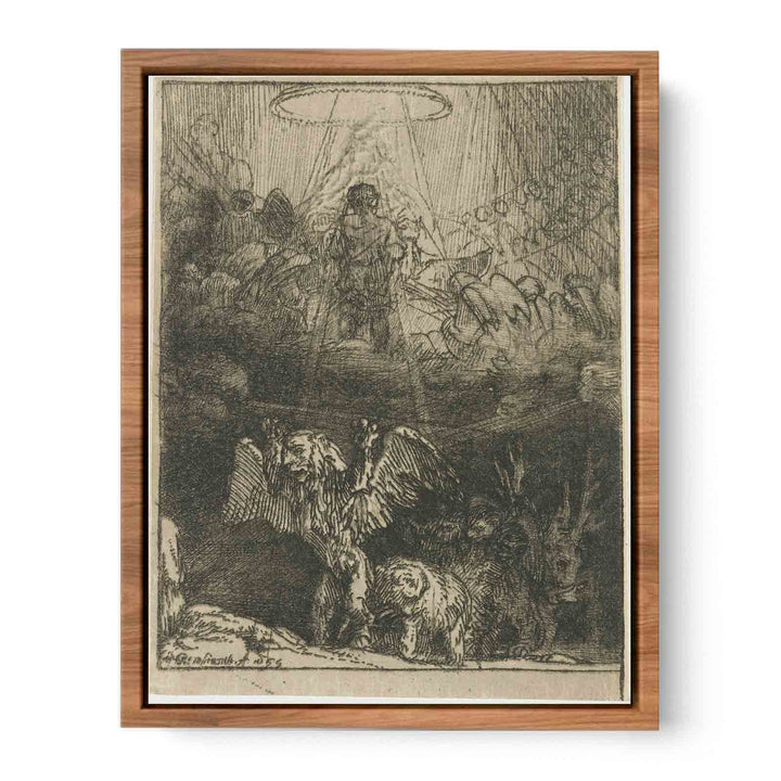 Daniel's Vision of the Four Beasts, from Four Illustrations to a Spanish Book Painting