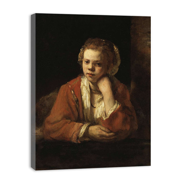 Young Girl at the Window
 Painting