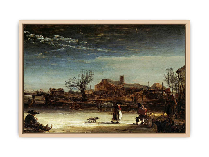 Winter Landscape 1646
 Painting