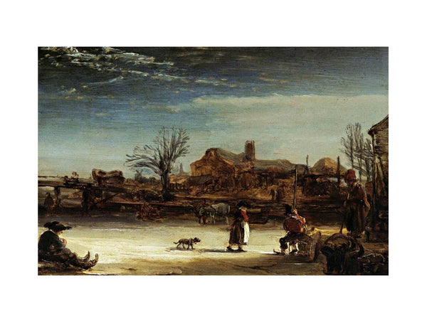 Winter Landscape 1646
 Painting