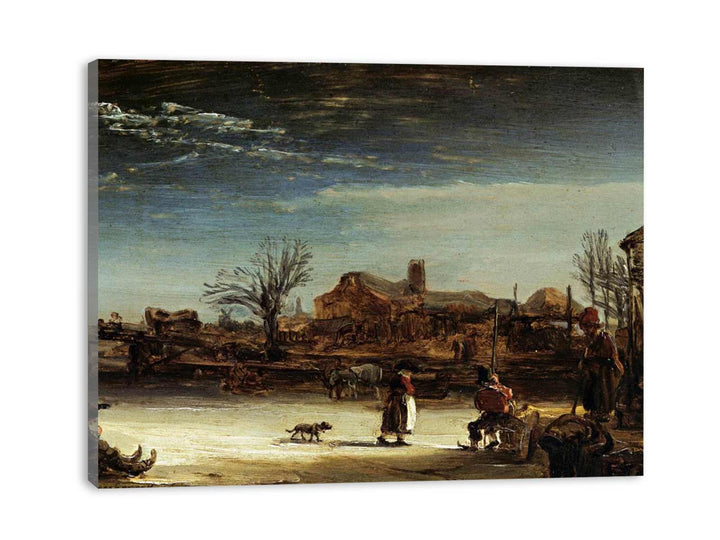 Winter Landscape 1646
 Painting