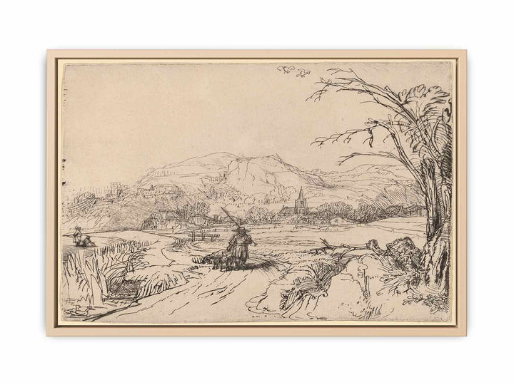 Landscape with Sportsman and Dog
 Painting