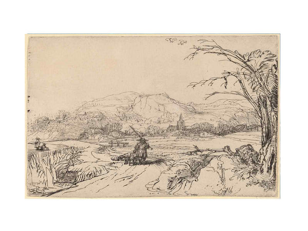 Landscape with Sportsman and Dog
 Painting