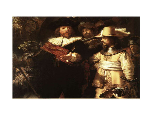 The Nightwatch (detail-1) 1642 Painting