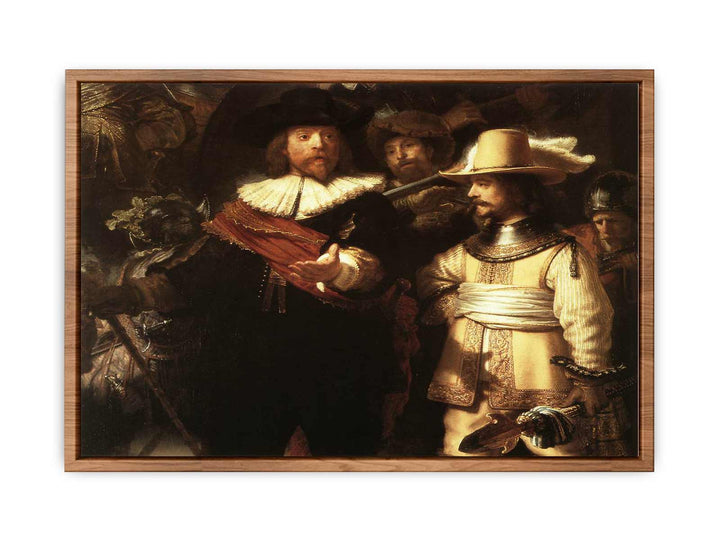 The Nightwatch (detail-1) 1642 Painting