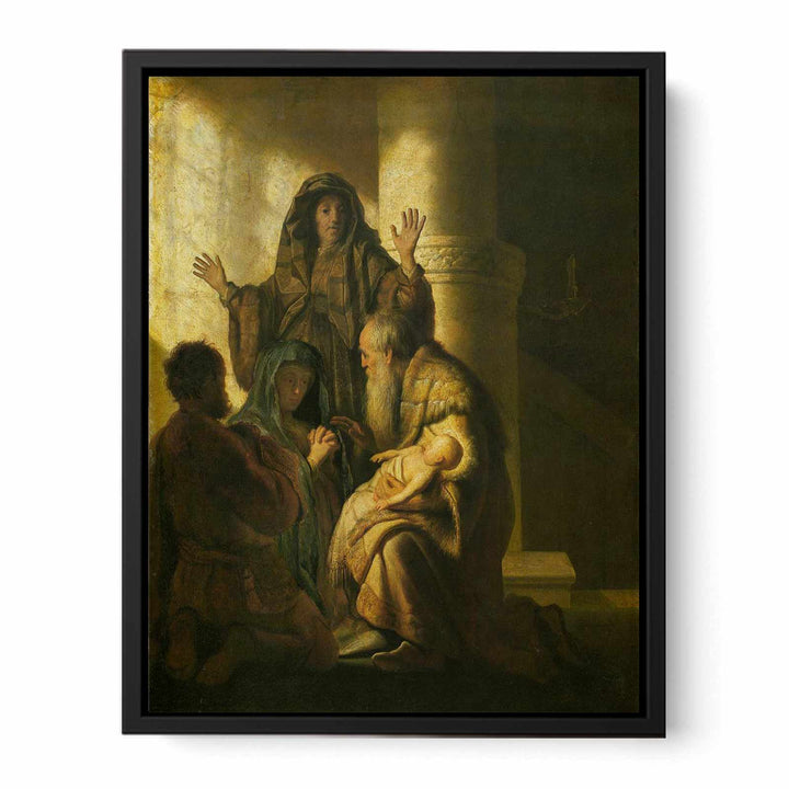 Simeon and Anna Recognize the Lord in Jesus
 Painting