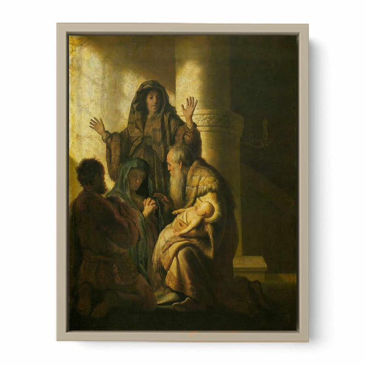 Simeon and Anna Recognize the Lord in Jesus
 Painting