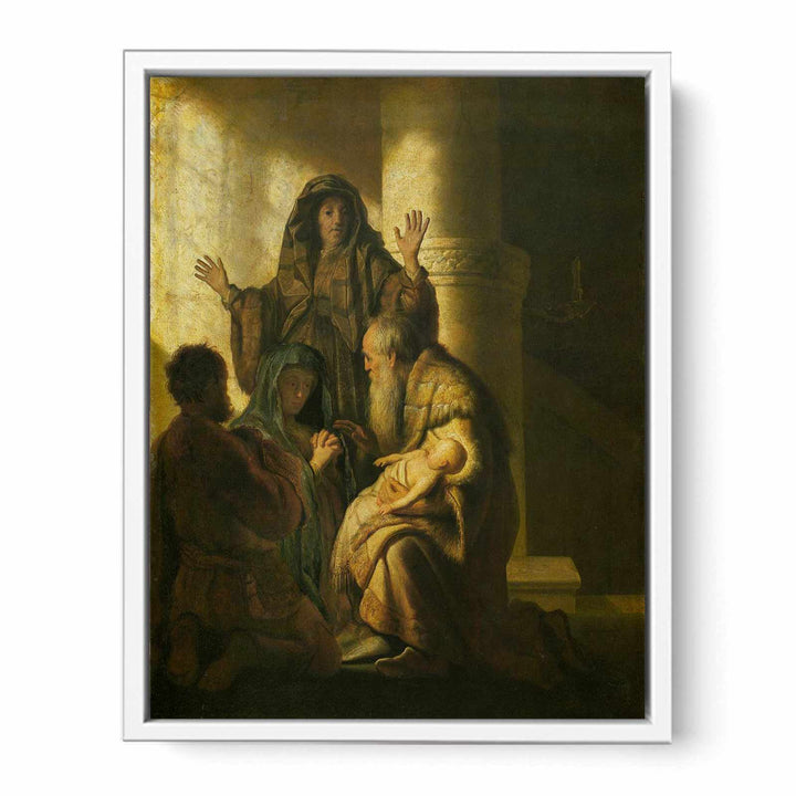 Simeon and Anna Recognize the Lord in Jesus
 Painting