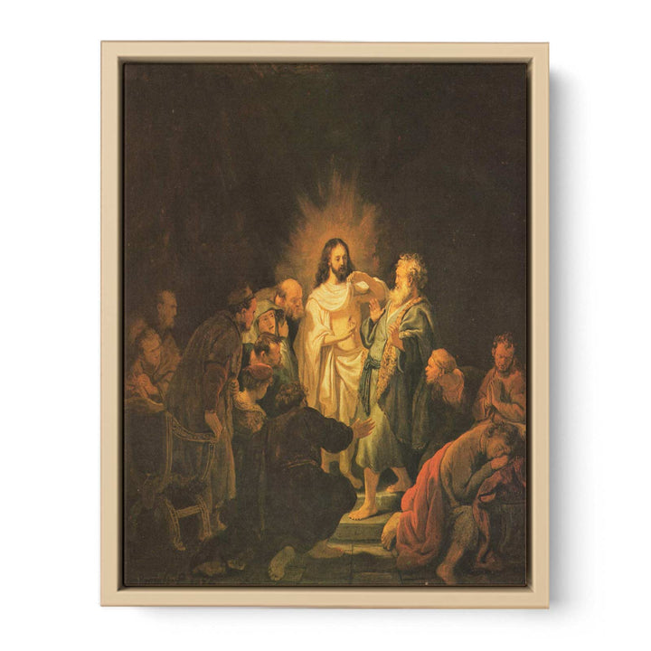The Incredulity of St Thomas 1634
 Painting