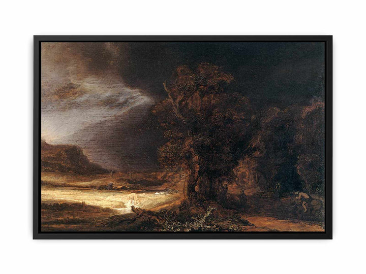 Landscape with the Good Samaritan Painting
