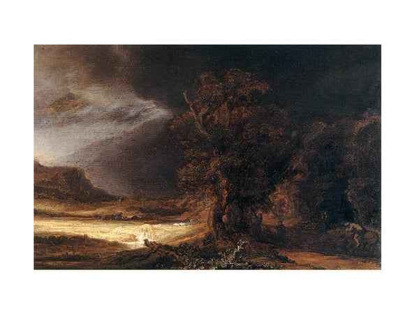 Landscape with the Good Samaritan Painting