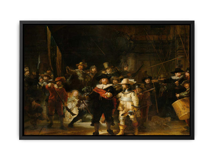 The Company of Frans Banning Cocq and Willem van Ruytenburch, known as the 'Night Watch' Painting