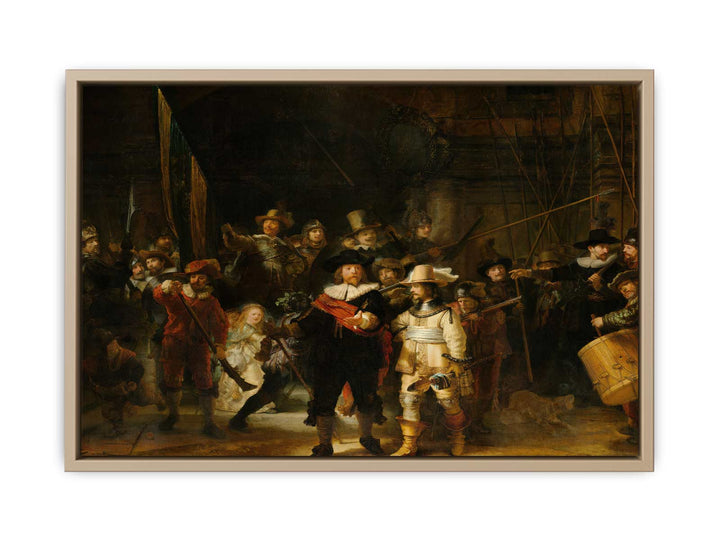 The Company of Frans Banning Cocq and Willem van Ruytenburch, known as the 'Night Watch' Painting