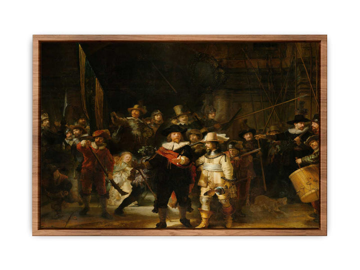 The Company of Frans Banning Cocq and Willem van Ruytenburch, known as the 'Night Watch' Painting