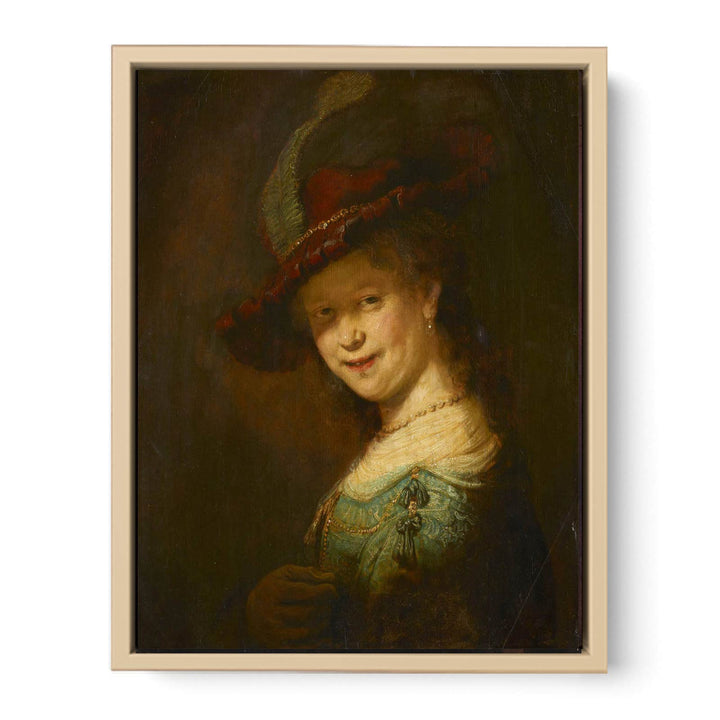 Saskia Laughing Painting