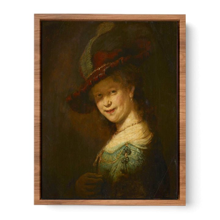 Saskia Laughing Painting