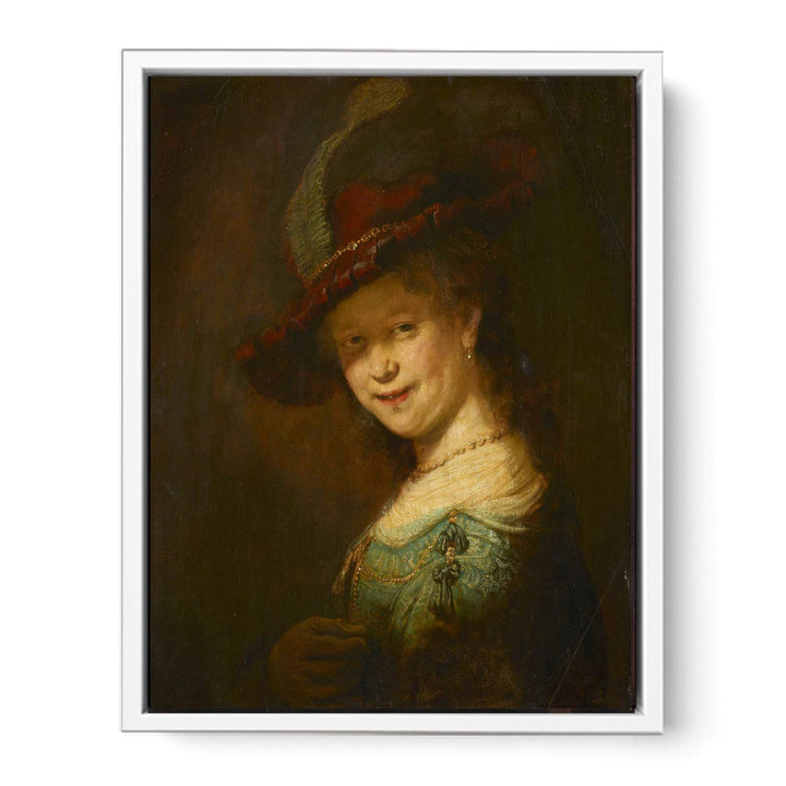 Saskia Laughing Painting