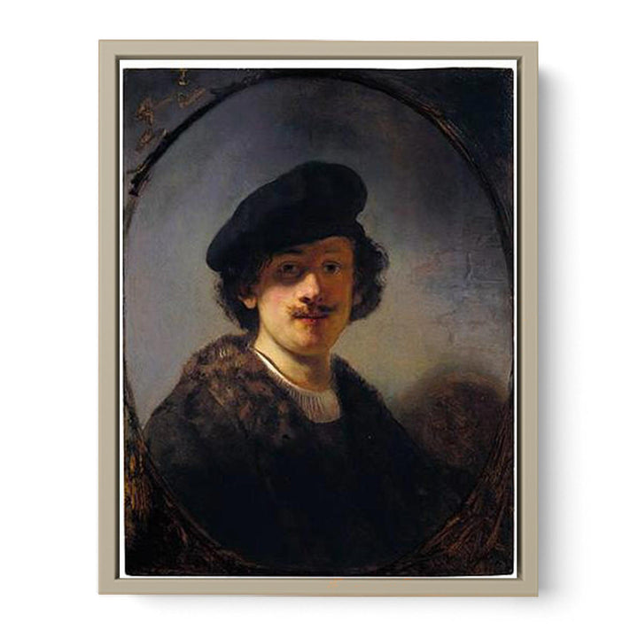 Self-Portrait With Shaded Eyes
 Painting