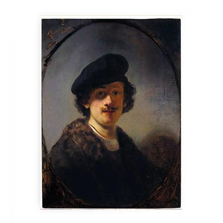 Self-Portrait With Shaded Eyes
 Painting