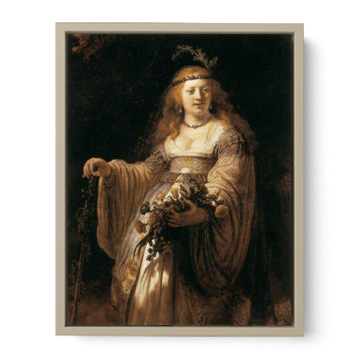 Portrait of Saskia
 Painting