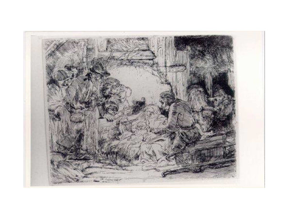 The Adoration Of The Sheperds With The Lamp
 Painting