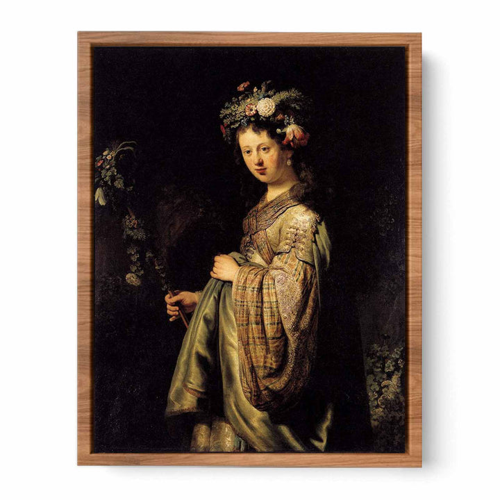 Saskia or Flora Painting