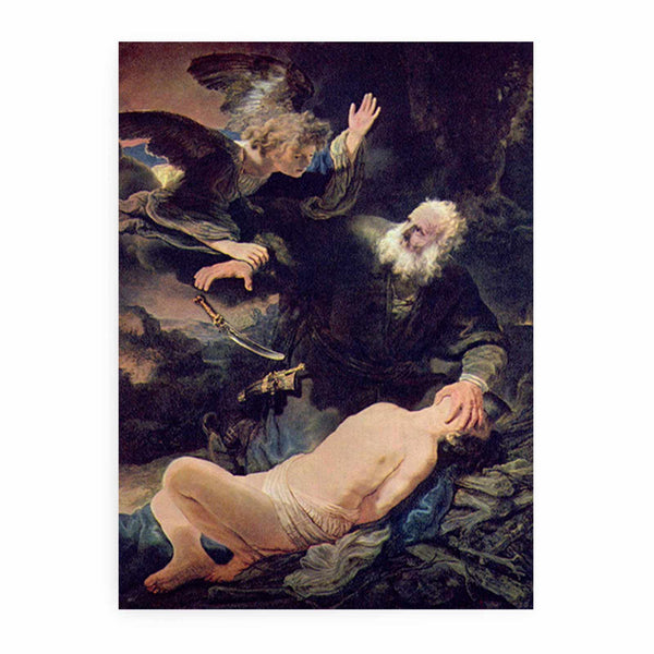 The Sacrifice of Abraham 1635 Painting