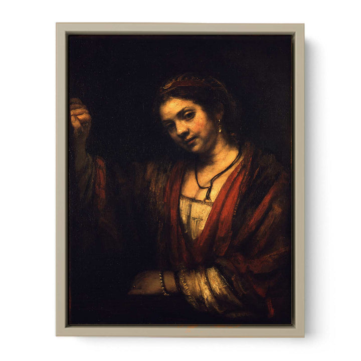 Hendrickje Stoffels in the Window Painting