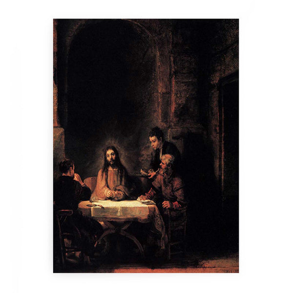 Supper at Emmaus 1648 Painting