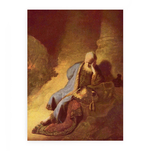 Jeremiah Lamenting the Destruction of Jerusalem 1630
 Painting