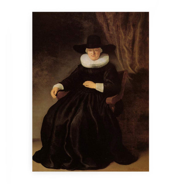 Portrait Of Maria Bockenolle Painting