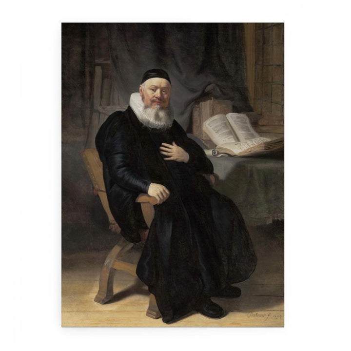 Portrait Of Johannes Elison Painting