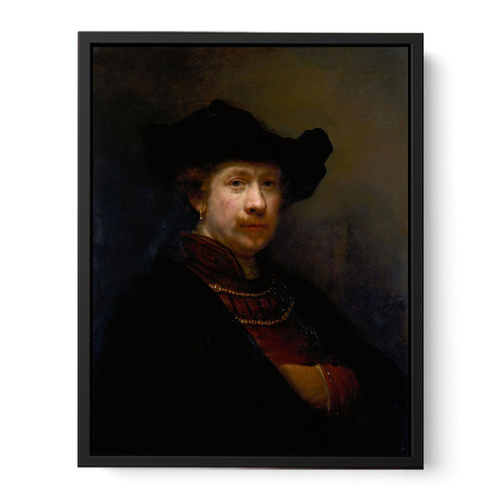 Portrait Of The Artist In A Flat Cap
 Painting