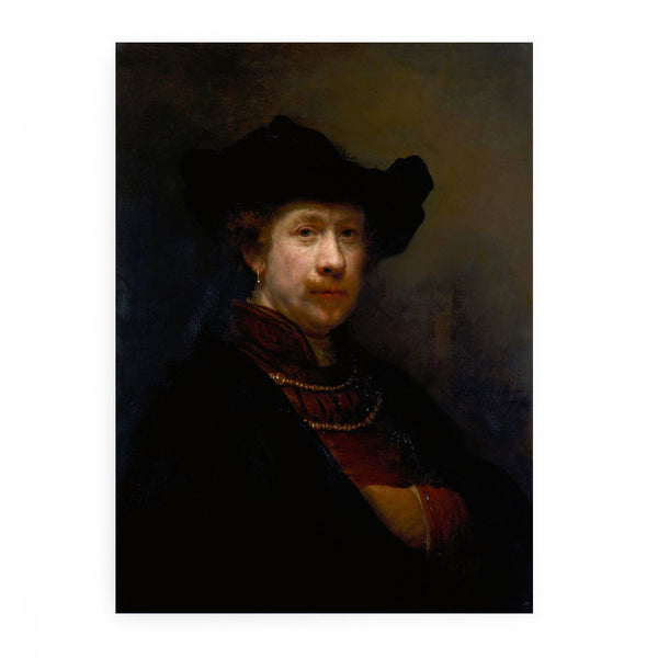 Portrait Of The Artist In A Flat Cap
 Painting