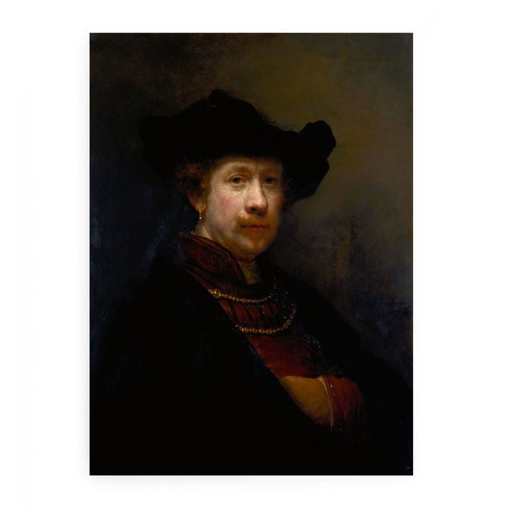 Portrait Of The Artist In A Flat Cap
 Painting