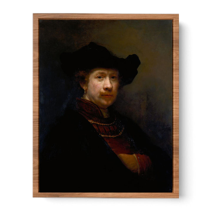 Portrait Of The Artist In A Flat Cap
 Painting