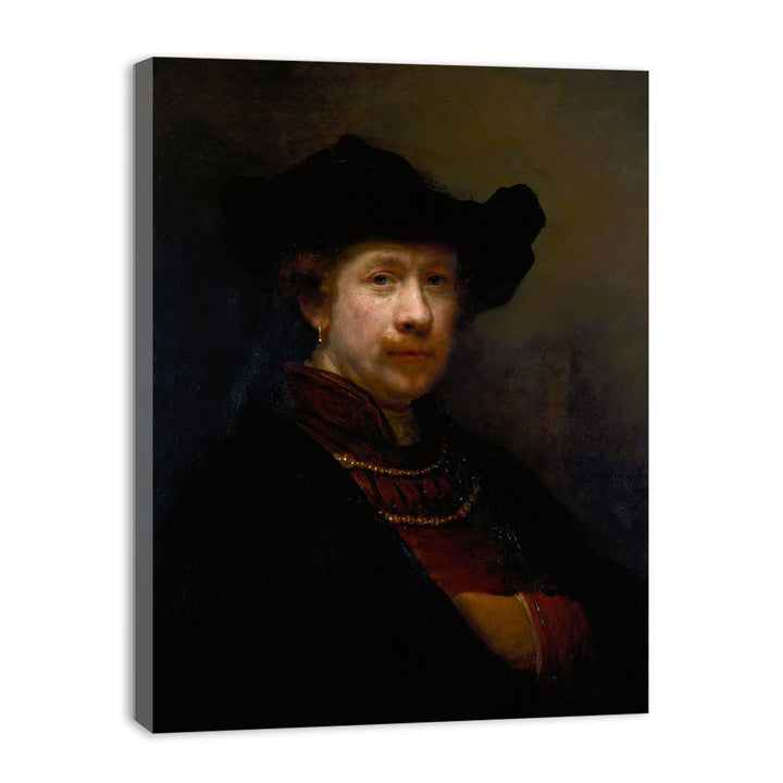 Portrait Of The Artist In A Flat Cap
 Painting