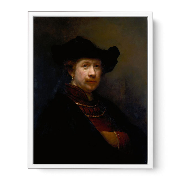 Portrait Of The Artist In A Flat Cap
 Painting