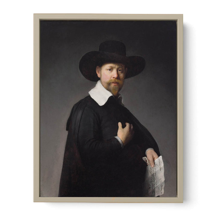 Portrait of Marten Looten Painting