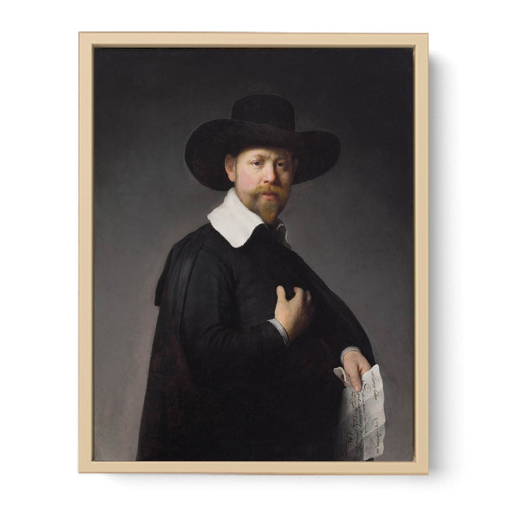 Portrait of Marten Looten Painting