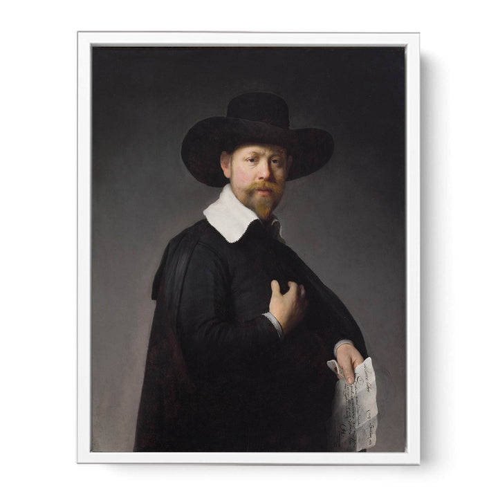 Portrait of Marten Looten Painting