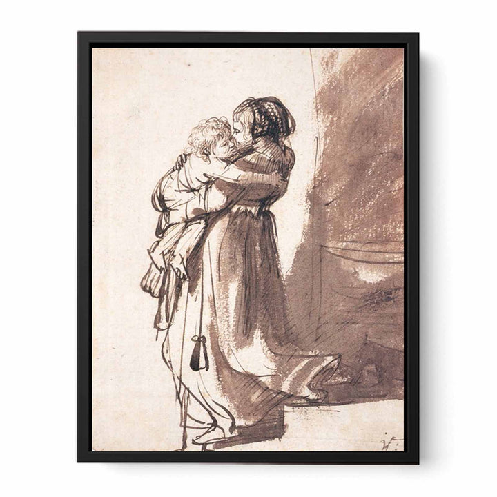 Saskia with a Child
 Painting