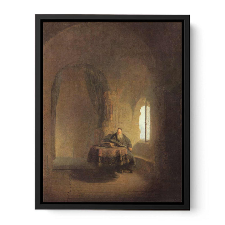 Philosopher Reading Painting