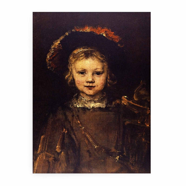 Portrait of a boy (Titus, Rembrandt's son)
 Painting