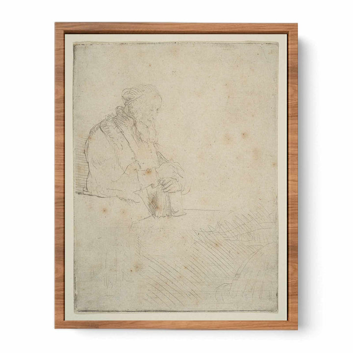 Young Man At His Desk
 Painting