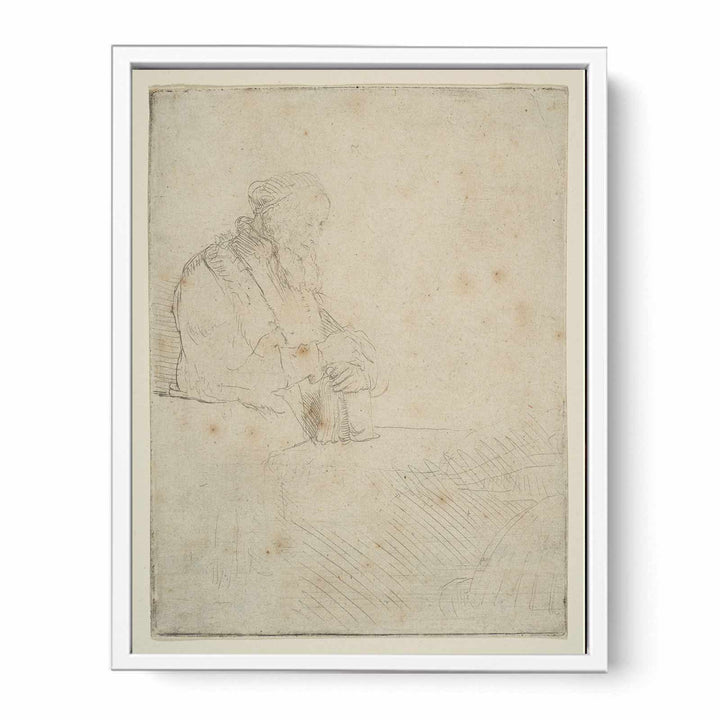 Young Man At His Desk
 Painting