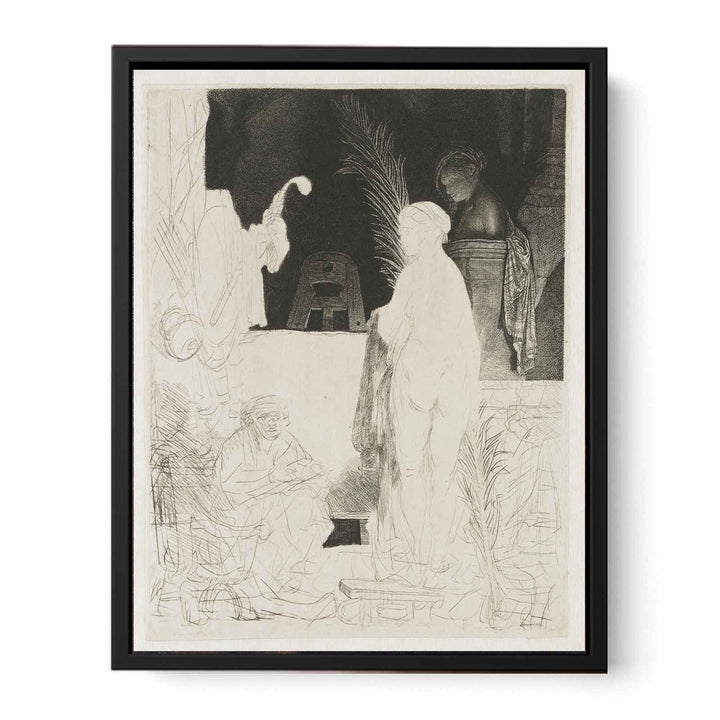 The Artist drawing from the Model
 Painting